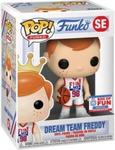 Imagem de boneco Funko POP para exemplo de versão lançada em eventos.