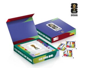 Caixa Organizadora de cromos para copa do mundo de 2026