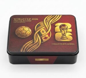 Caixa Organizadora de cromos para copa do mundo de 2026