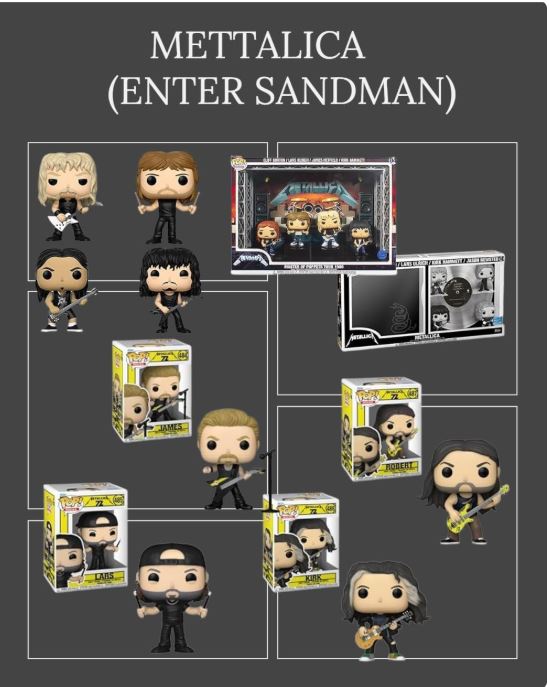 Imagem da galeria de bonecos Funko Pops com vários personagens - Lollatabo.com.br