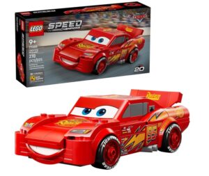 Imagem do Kit da empresa Lego - nome do KIT: LEGO Speed Champions Relâmpago McQueen 77255- site Colecionáveis portal Lollatabo.com.br