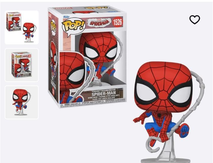 Vingadores do universo Marvel 2099 em kit Versão Funko POP!